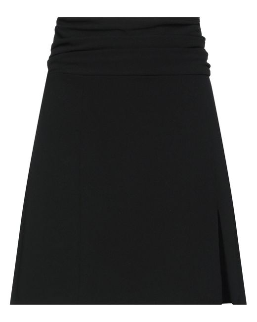 Stefano De Lellis Black Mini Skirt