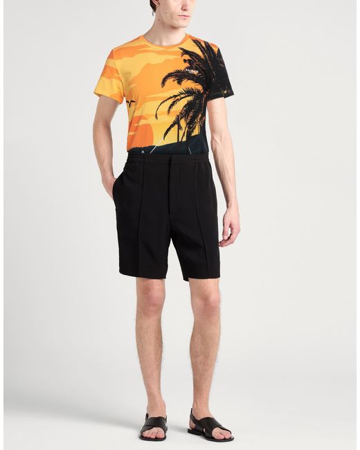 Balmain Orange T-Shirt for men