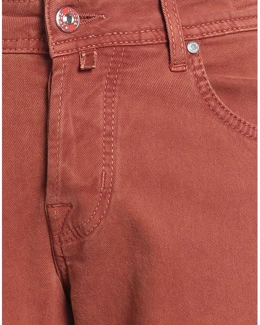 Jacob Cohen Red Pants for men