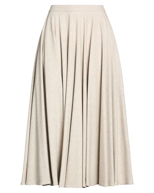 Gentry Portofino Natural Midi Skirt