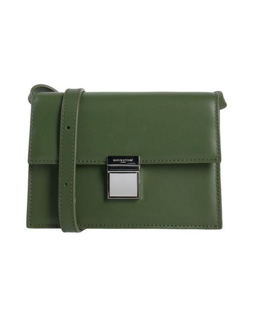 Maison Kitsuné Green Cross-Body Bag
