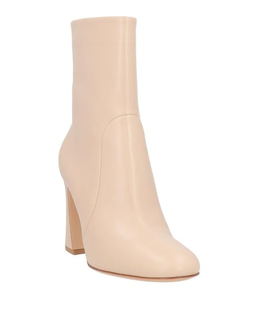 Gianvito Rossi Natural Ankle Boots