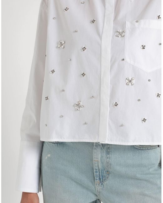 MAX&Co. White Sorriso Shirt Cotton