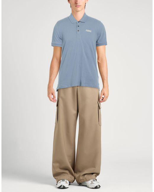 Polo Ferré de hombre de color Blue