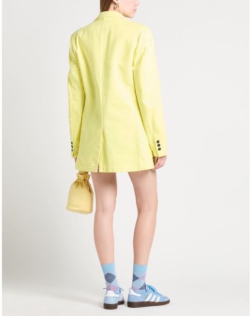 MSGM Yellow Blazer