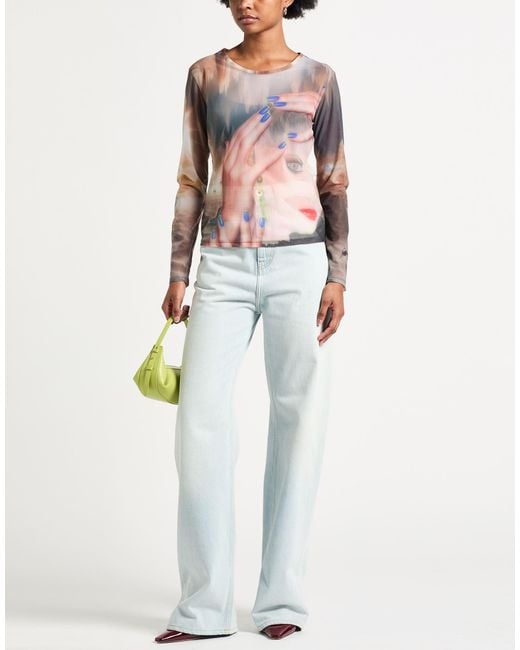 Sunnei Pink Tops
