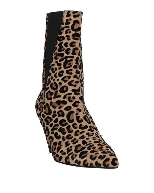 Doop Brown Ankle Boots Leather