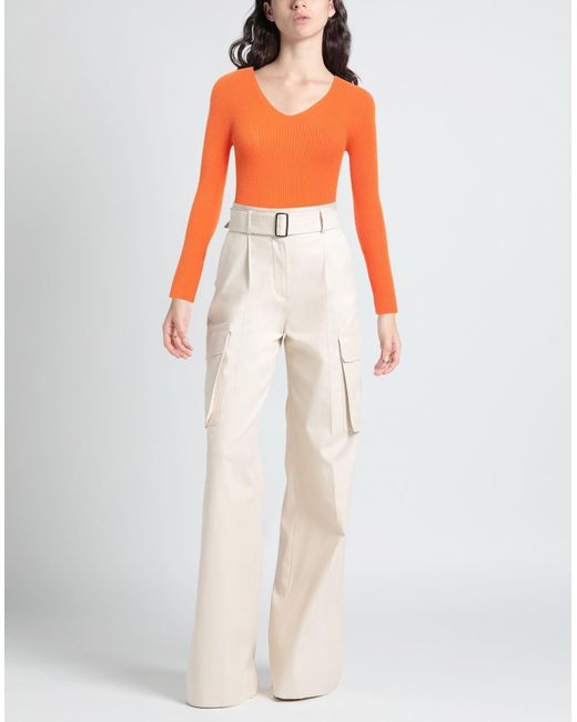OVER/D Orange Sweater Viscose, Polyester, Polyamide