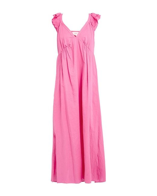 Xirena Pink Midi Dress Cotton