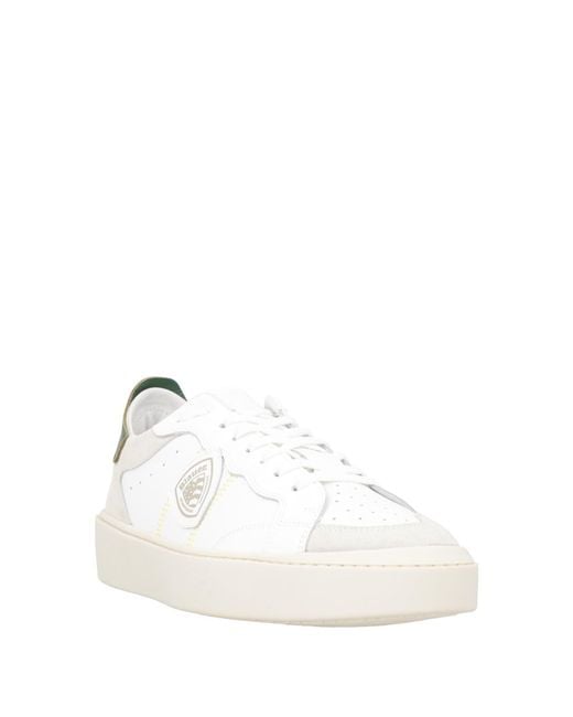Blauer White Trainers for men