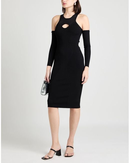 Pinko Black Midi Dress