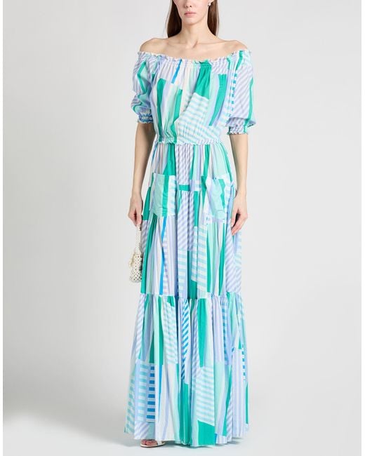 Vestito Lungo di Caractere in Blue