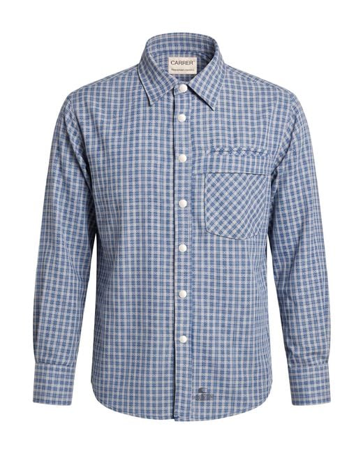 Carrera Blue Slate Shirt Cotton for men