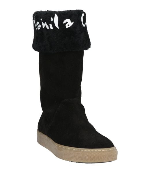 Manila Grace Black Boot