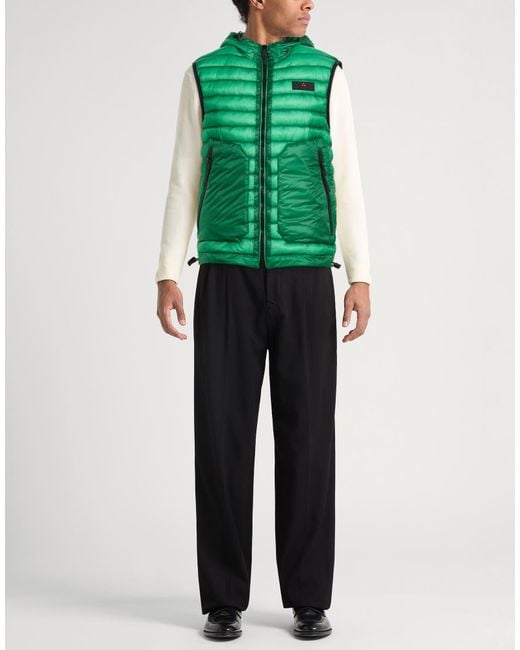 Peuterey Green Gilet for men