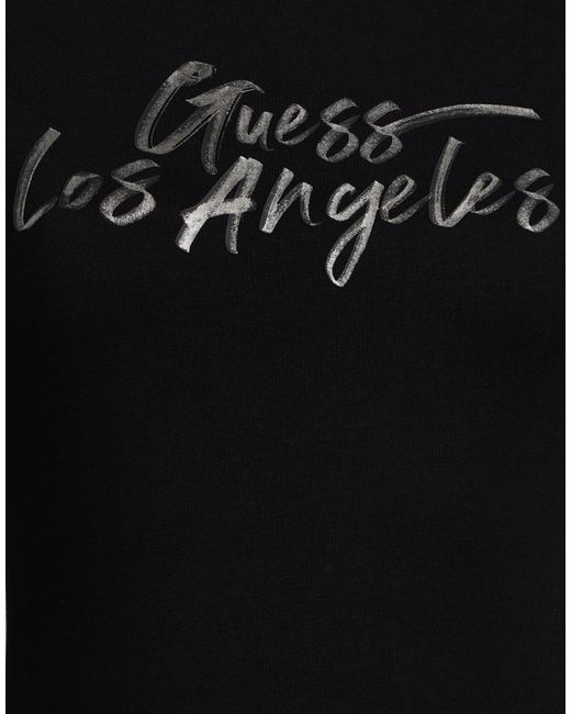 Guess Black Bodysuit Cotton, Elastane