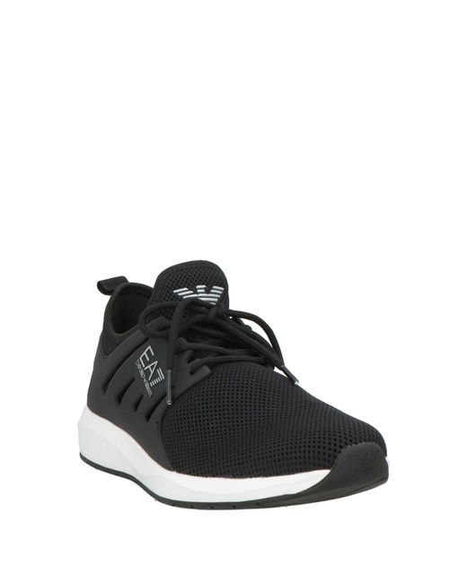 EA7 Black Trainers