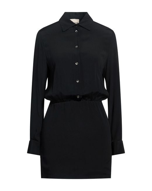 Semicouture Black Mini Dress