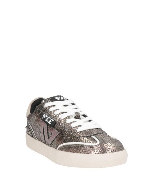 Emanuélle Vee White Sneakers Leather