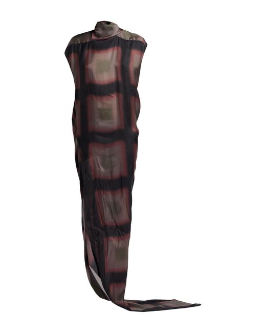 Rick Owens Brown Maxi Dress