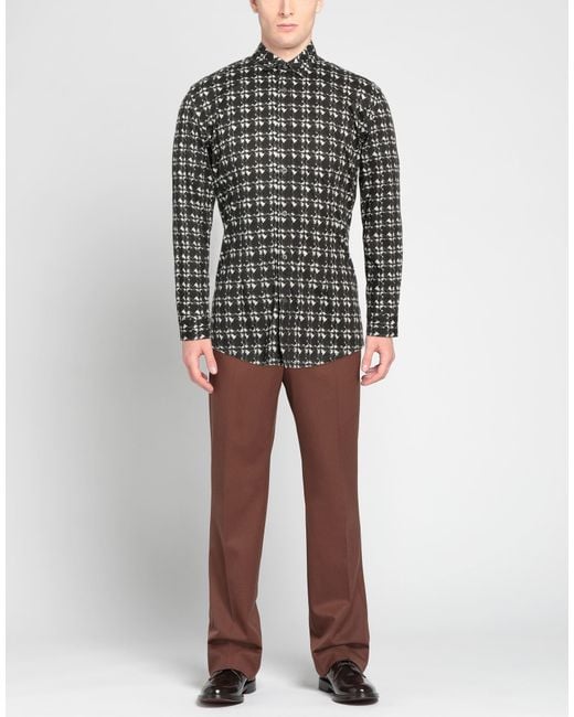 Daniele Alessandrini Black Shirt for men