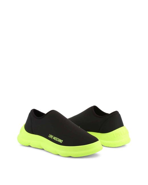 Sneakers Love Moschino de color Green