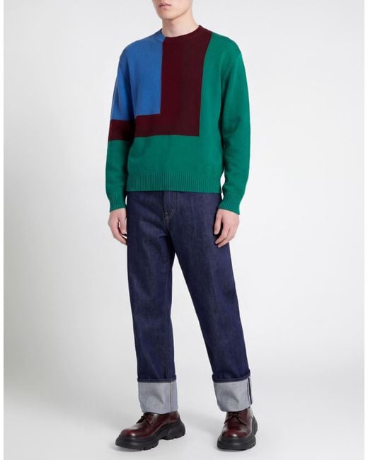 Loewe Blue Sweater Wool for men