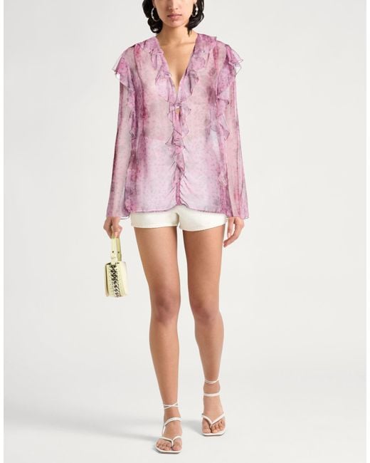Versace Jeans Couture Pink Top Polyester