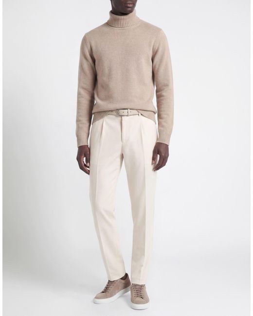 Eleventy Natural Turtleneck Wool for men