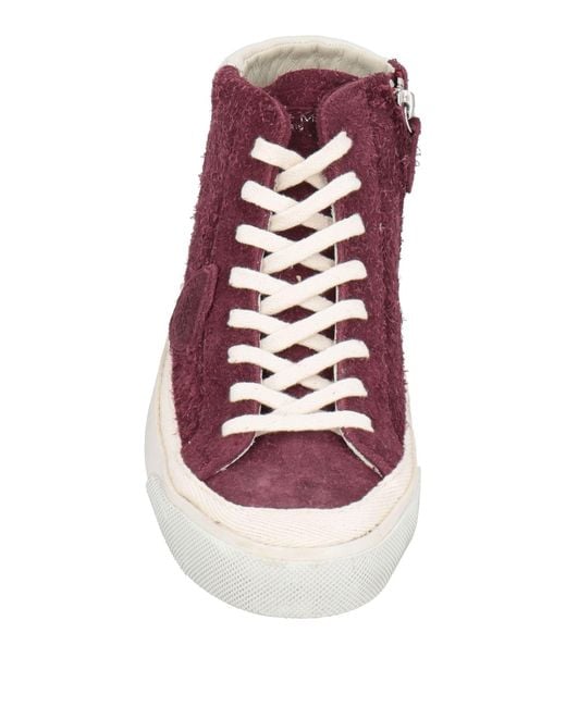 Philippe Model Purple Trainers for men