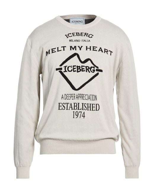 Pullover Iceberg de hombre de color Gray