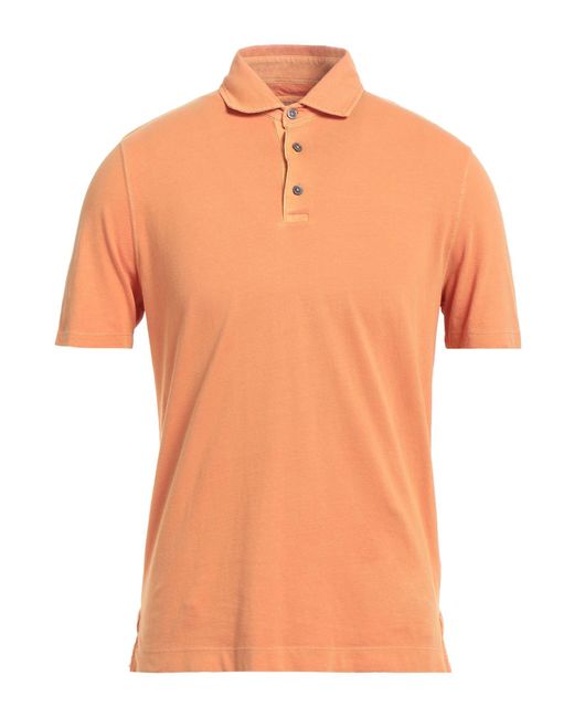 Heritage Orange Polo Shirt for men