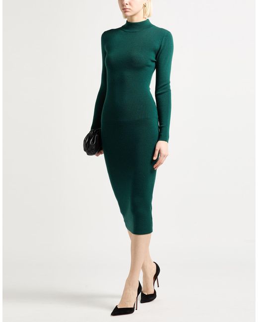 MICHAEL Michael Kors Green Midi Dress