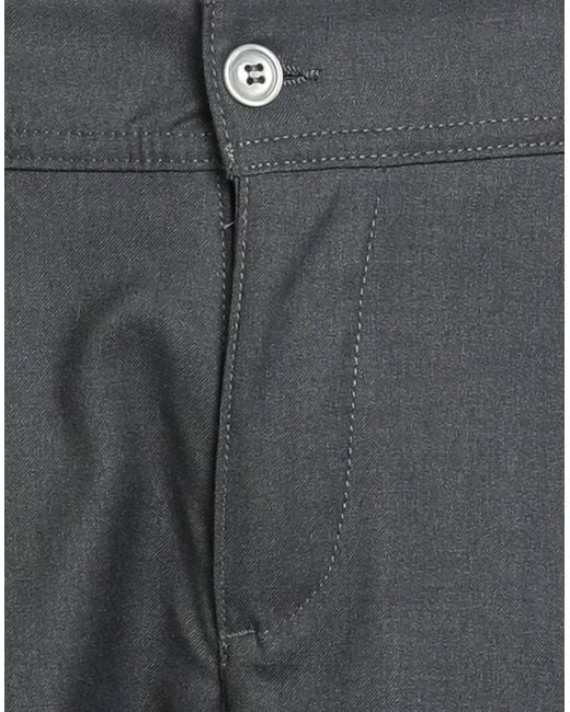 Exibit Gray Charcoal Pants Polyester, Viscose, Elastane for men