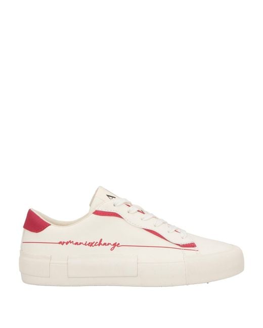 ARMANI EXCHANGE Pink Trainers
