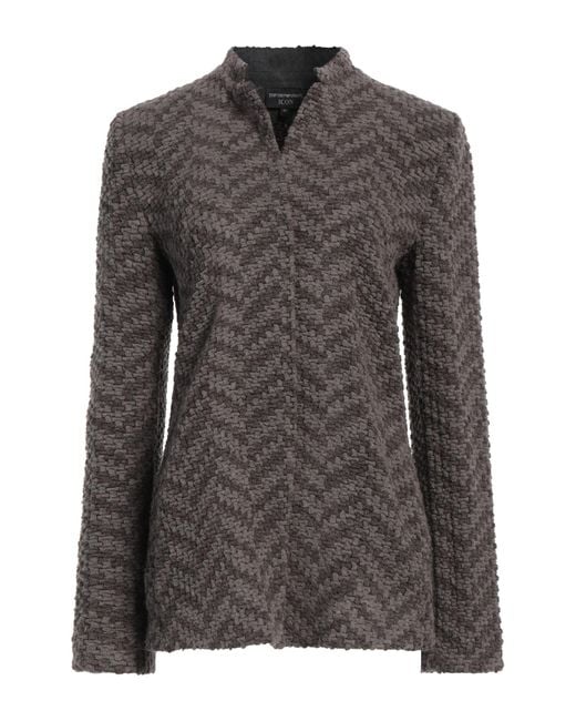 Emporio Armani Black Strickjacke