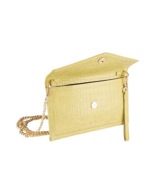 Rocco Barocco Yellow Handbags