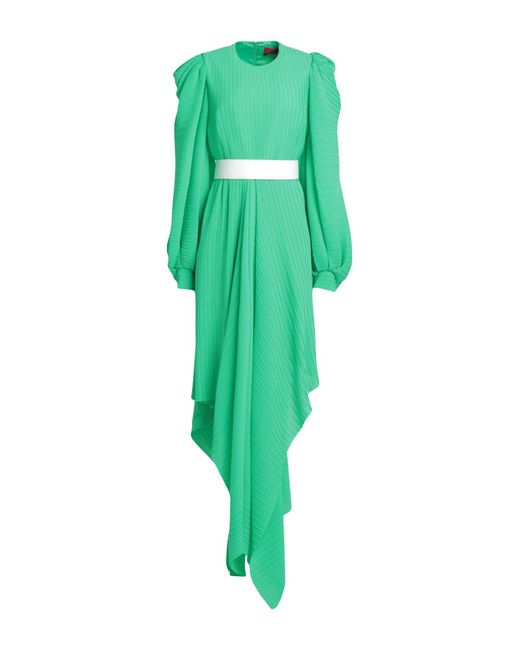 Solace London Green Midi Dress