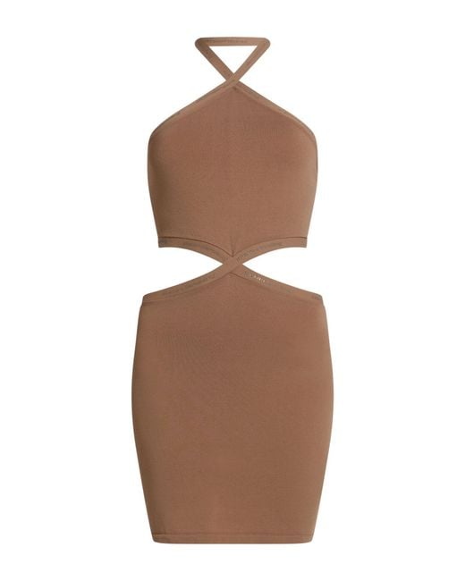 T By Alexander Wang Brown Mini Dresses