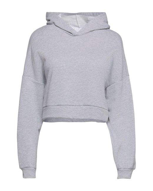 Kaos Gray Light Sweatshirt Cotton, Elastane