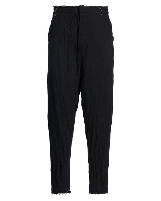 Nostrasantissima Black Trouser for men