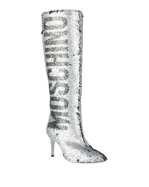 Moschino White Boot