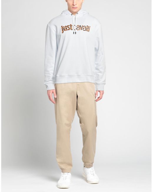Just Cavalli White Sweatshirt for men