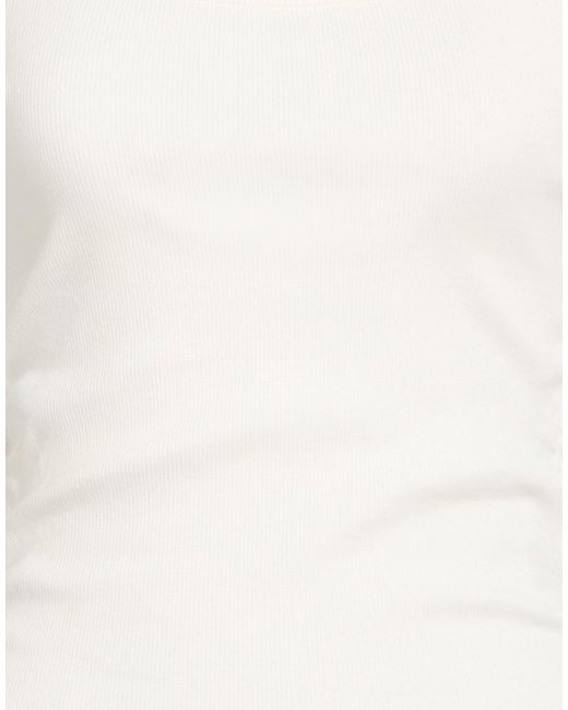 Burberry White Tank Tops