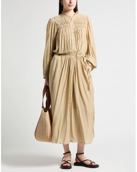 Isabel Marant Natural Maxi-Kleid