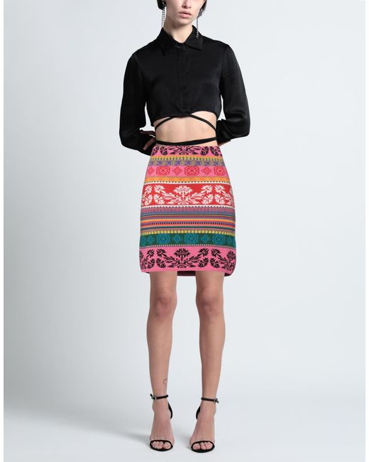 Akep Red Mini Skirt