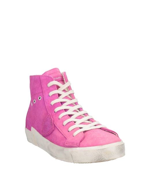 Philippe Model Pink Trainers
