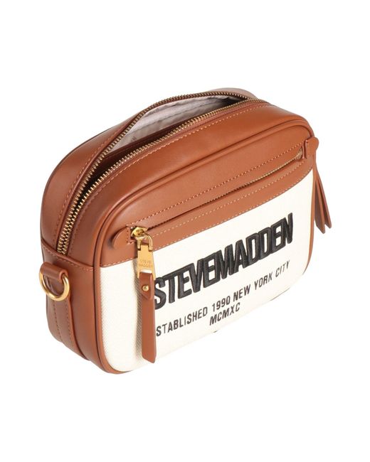 Steve Madden White Cross-Body Bags