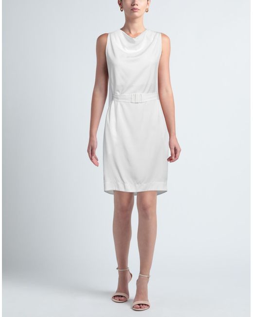 CROCHÈ White Mini Dress