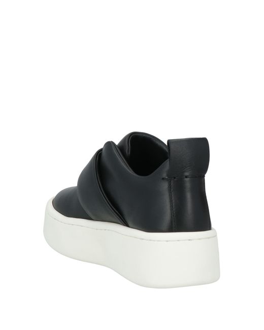 Jil Sander Black Sneakers Leather